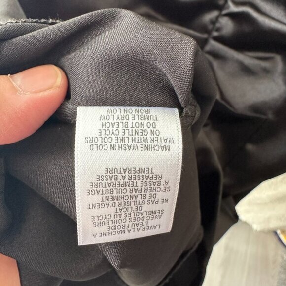 Le Chateau Sleek Black Mini Dress Back Size 11 Ruched Flattering V-Neck LDB Edgy - Picture 14 of 15